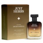 Just Herbs Intense Oud Vanilla EDP Perfume for Men Long Lasting Fragrance - 50 ml - Fast UK Delivery