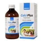 Bakson Calci Plus Suspension To Counter Low Calcium Levels & Weak Bones| Promotes Calcium Absorption, Improves Bone Health & Indigestion, 200 ml_Pack Of 2