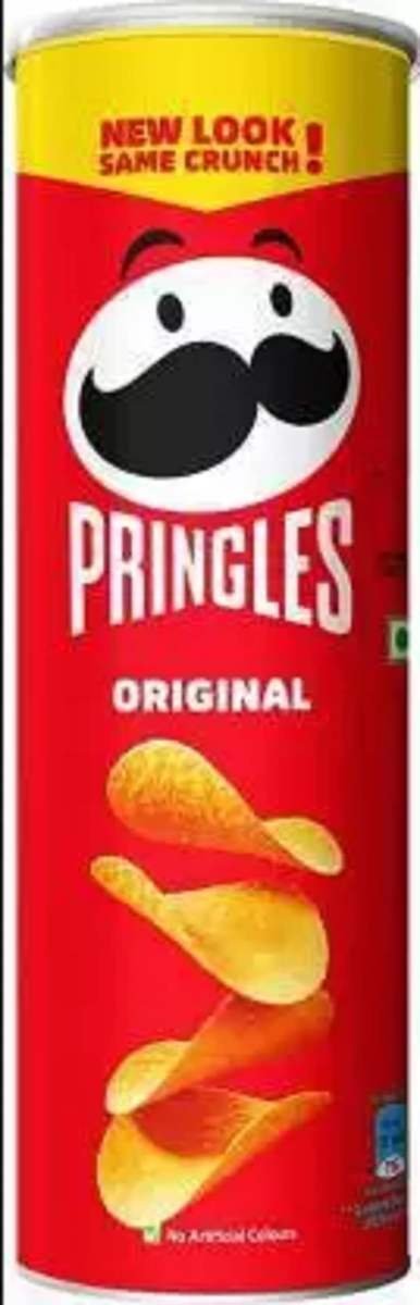 uk6115KFl3RgL-1-1.jpg Kellogg's Pringles Original Potato Chips, 149g Chips (149 g) - Fast UK Delivery - Image 1