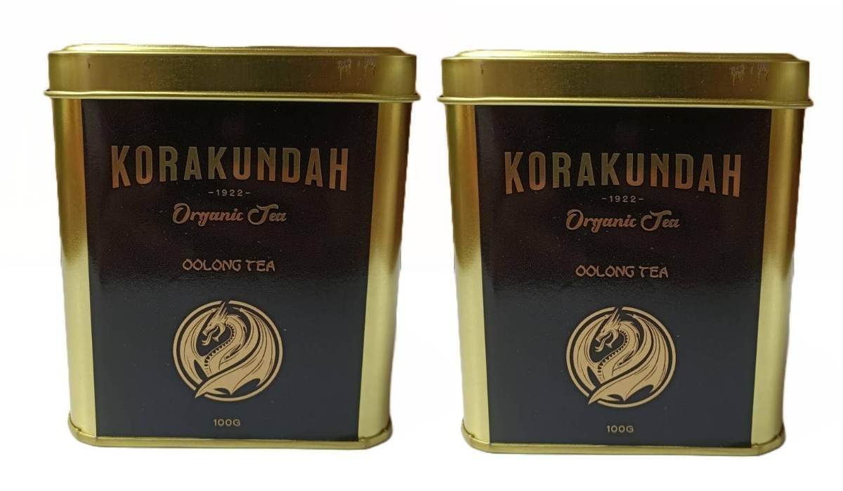 uk611HM6tYOdL-1.jpg KORAKUNDAH Oolong Tea | Organic Tea | 100 g | Pack of 2 |Total 200g| Chamraj Finest Nilgiri Tea - Fast UK Delivery - Image 1