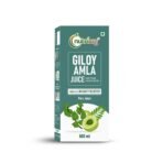 Nutriorg Giloy Amla Juice 500 ml | Boost Immunity | Detoxification | Energy Buster | No Added Sugar - Fast UK Delivery