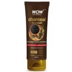 WOW Skin Science Charcoal Face Wash | Detoxifies Skin | Unclogs Pores | Lifts of Pollutants & Dirt - Fast UK Delivery