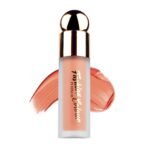 Fashion Colour Platinum Liquid Blusher | Long-Lasting | Liquid dewy blush | Lightweight blush | Ultra-Pigmented formula | Buildable liquid blush | Dewy & Radiant Finish | (Peach, 5gm) - Fast UK Delivery