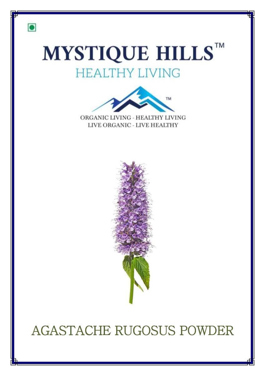 uk611UyjxpkOL-1.jpg Mystique Hills Agastache rugosus Powder (100 g) - Image 1