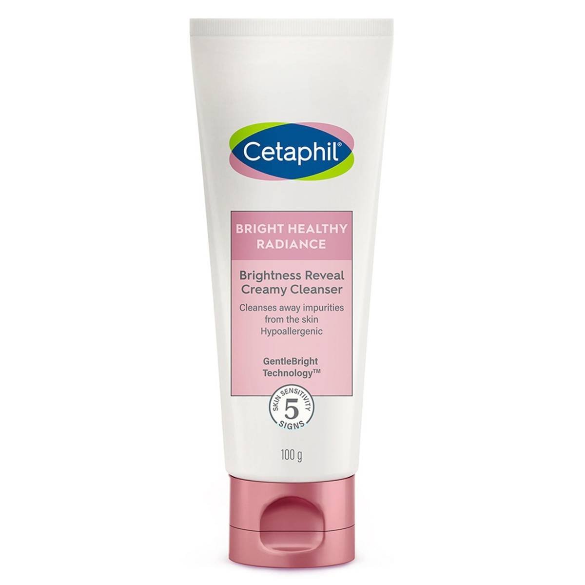 uk611XAxGJcWL-1-1.jpg Cetaphil Brightness Reveal Creamy Cleanser - 100 g| Brightening Face Wash for Uneven Skin Tone| Niacinamide, Sea Daffodil| Fragrance Free| Dermatologist Recommended - Fast UK Delivery - Image 1