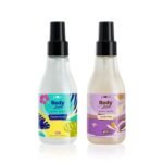 Plum Body Lovin' Beachy Combo For Women, Vanilla & Hawaiian Rumba Vibes Body Mist Duo, Super-Refreshing, Aloe-Infused, Body Mist, 300ml - Fast UK Delivery