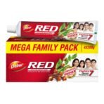Dabur Red Toothpaste - 800g(200gx4) |Fluoride Free | Helps In Bad Breath Treatment, Cavity Protection, Plaque Removal | For Whole Mouth Health | Power Of 13 Potent Ayurvedic Herbs - Fast UK Delivery