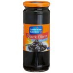 American Garden Black Olives Whole, 15.87 oz 450 g - Fast UK Delivery