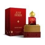 Just Herbs Ruby Rain Premium Attar | Non Alchoholic Long Lasting Fragrance For Men 10ml - Fast UK Delivery
