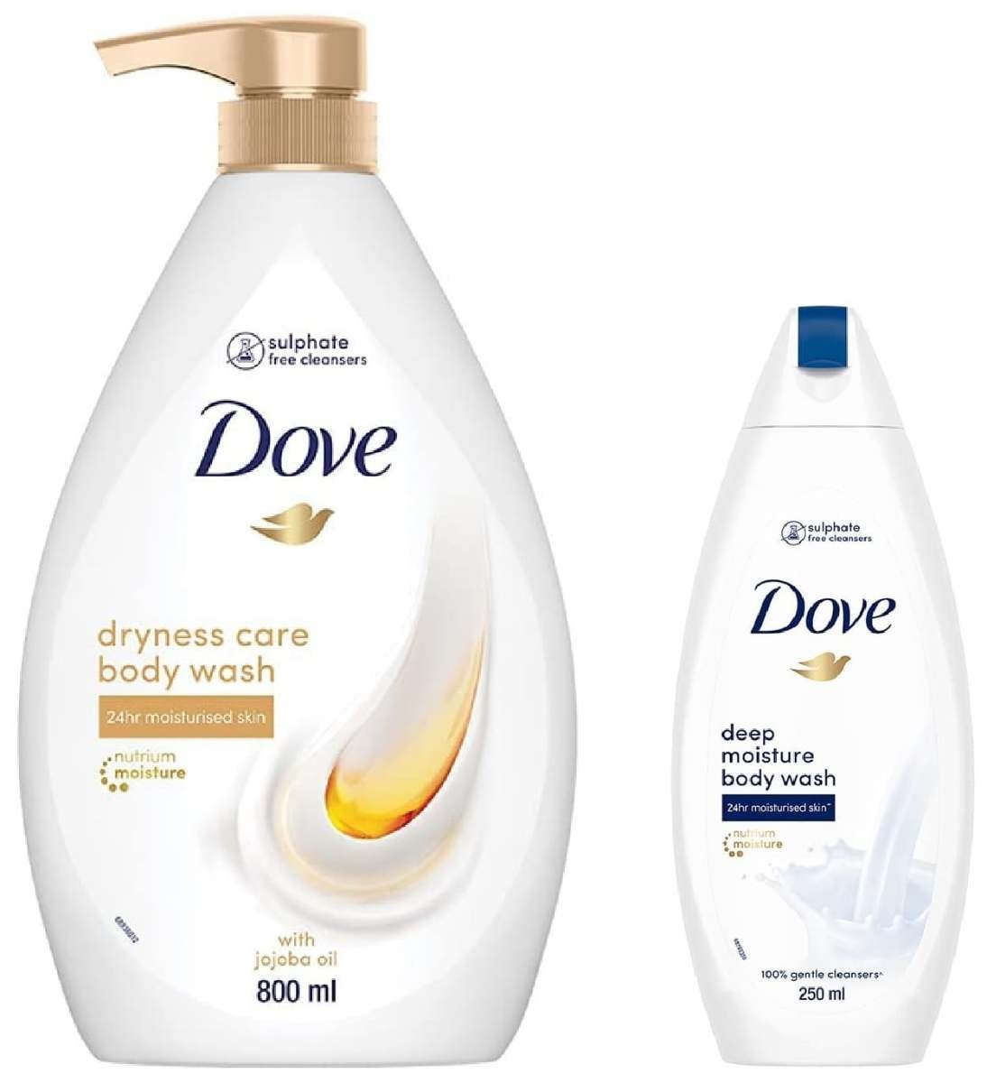 uk612M5yGeqlL-1-1.jpg Dove Dryness Care Bodywash infused with Jojoba Oil to deeply nourish your skin & Dove Deeply Nourishing Body Wash - Fast UK Delivery - Image 1