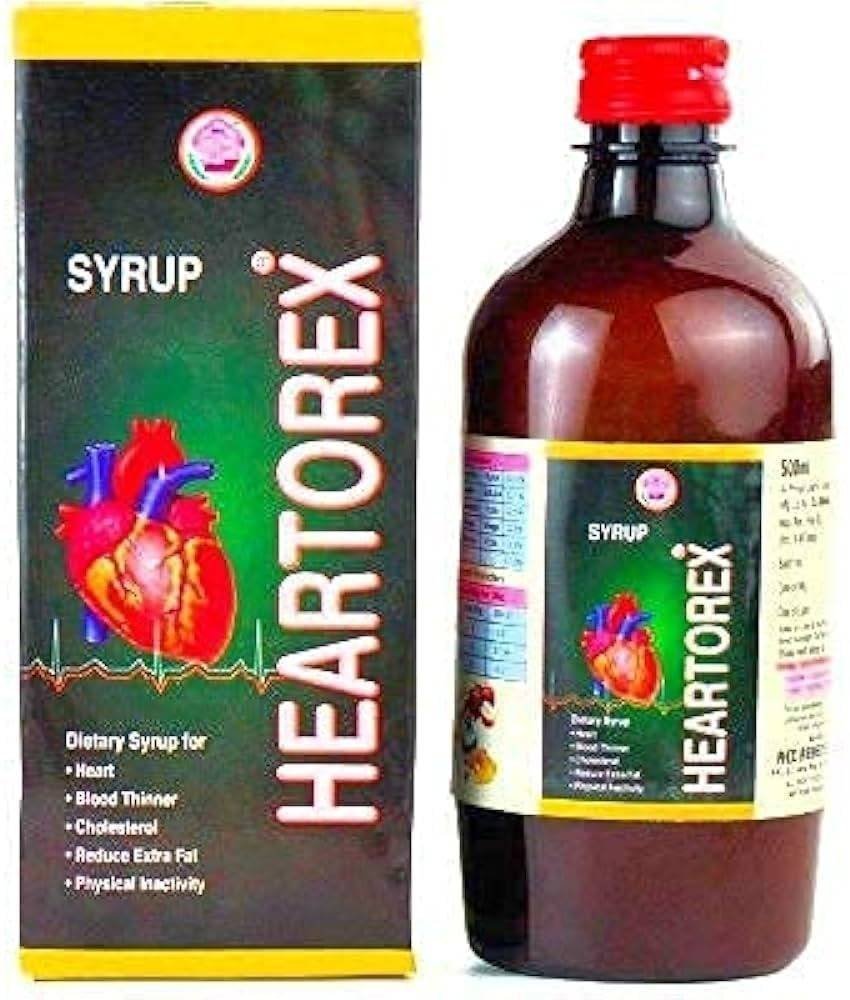 uk612ywsp62SL-1-1.jpg Rex Remedies Heartorex Syrup 500ml - Image 1