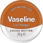 Vaseline Lipp Theruppy Cocoa Butter 20G, Cream - Fast UK Delivery
