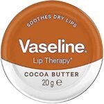 Vaseline Lipp Theruppy Cocoa Butter 20G, Cream - Fast UK Delivery