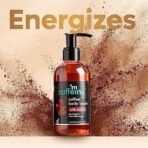 mCaffeine Coffee Body Wash & Bath Glove Combo for Exfoliation & Tan Removal | Energizing Berry Fragrance Shower Gel & Loofah Glove Combo For All Skin Types | Pack of 2 - Fast UK Delivery - Image 3