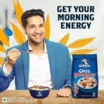 Quaker Oats| Rolled Oats| Natural Wholegrain| Nutritious Breakfast| 1 Kg Each| Pack of 2| 2 Kg - Fast UK Delivery - Image 5
