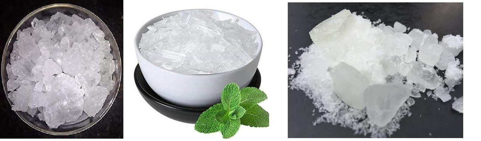 uk613f-G4qEsL-1-1.jpg Organic Bites Combo of Thymol Crystals, Menthol Crystals, Camphor - Pudina ki Phool, Ajwain ki Phool, Karpoor - Vamu Puvu, Peppermint, Pudina Puvu, Karpuram - 150 gm (50 gm each) - Fast UK Delivery - Image 1