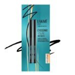 LAKME Eyeconic Black Kajal 0.35 g (Combo Pack of 2) Matte Kohl Liner in a Twist Up Pencil - Waterproof, Smudge Proof & Long Lasting Eye Makeup - Fast UK Delivery