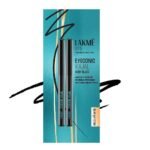 LAKME Eyeconic Black Kajal 0.35 g (Combo Pack of 2) Matte Kohl Liner in a Twist Up Pencil - Waterproof, Smudge Proof & Long Lasting Eye Makeup - Fast UK Delivery