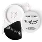 Just Herbs HD Makeup Setting Powder with Sandalwood & Rice Starch (Translucent, 15 g) - Fast UK Delivery