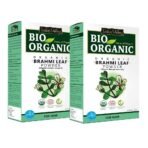 INDUS VALLEY Brahmi Powder | Bacopa monnieri 100% Pure and natural Hair and Skin Care Powder - Set of 2 (100g *2=200g) - Fast UK Delivery