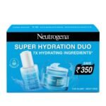 Neutrogena Super Hydration Duo pack| Neutrogena Hydroboost Hyaluronic acid Face Moisturizer 50ml| Neutrogena Hydro Serum 30ml| Dual hydration pack| Limited edition pack - Fast UK Delivery