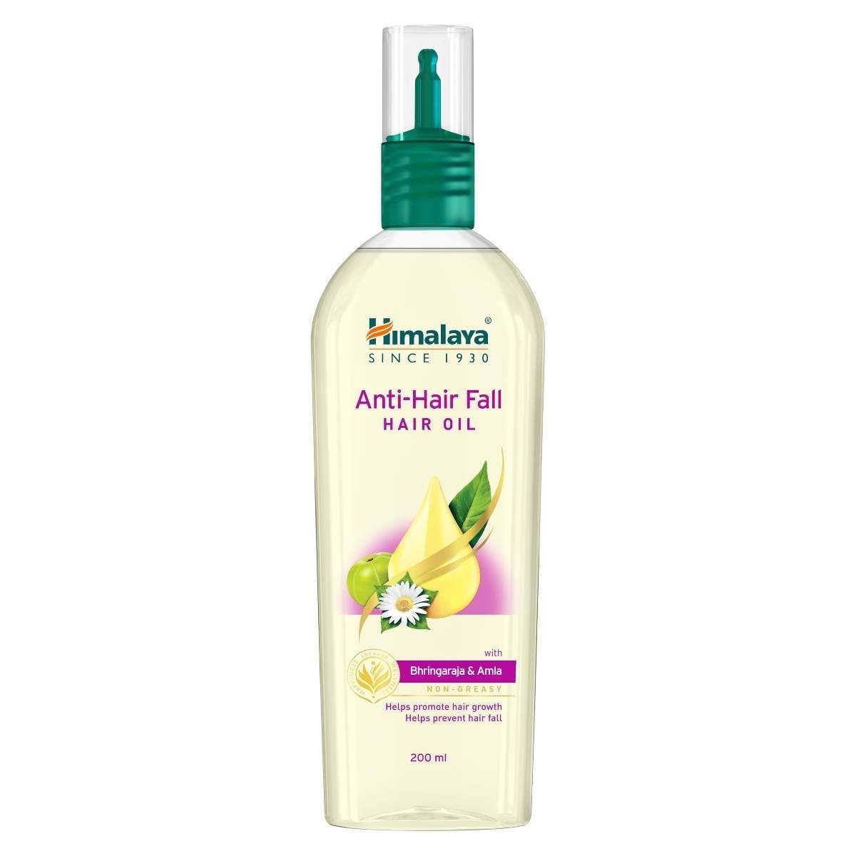 uk614KVP4IirL-1-1.jpg Himalaya Anti-Hair Fall Hair Oil | Non Sticky Hair Oil | Promotes Hair Growth | Prevents Hair Fall | Made with Bhringraja & Amla | For Women & Men | 200ml - Fast UK Delivery - Image 1