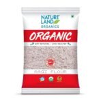 Natureland Organics Ragi Flour 500 Gm - Organic Flour - Fast UK Delivery