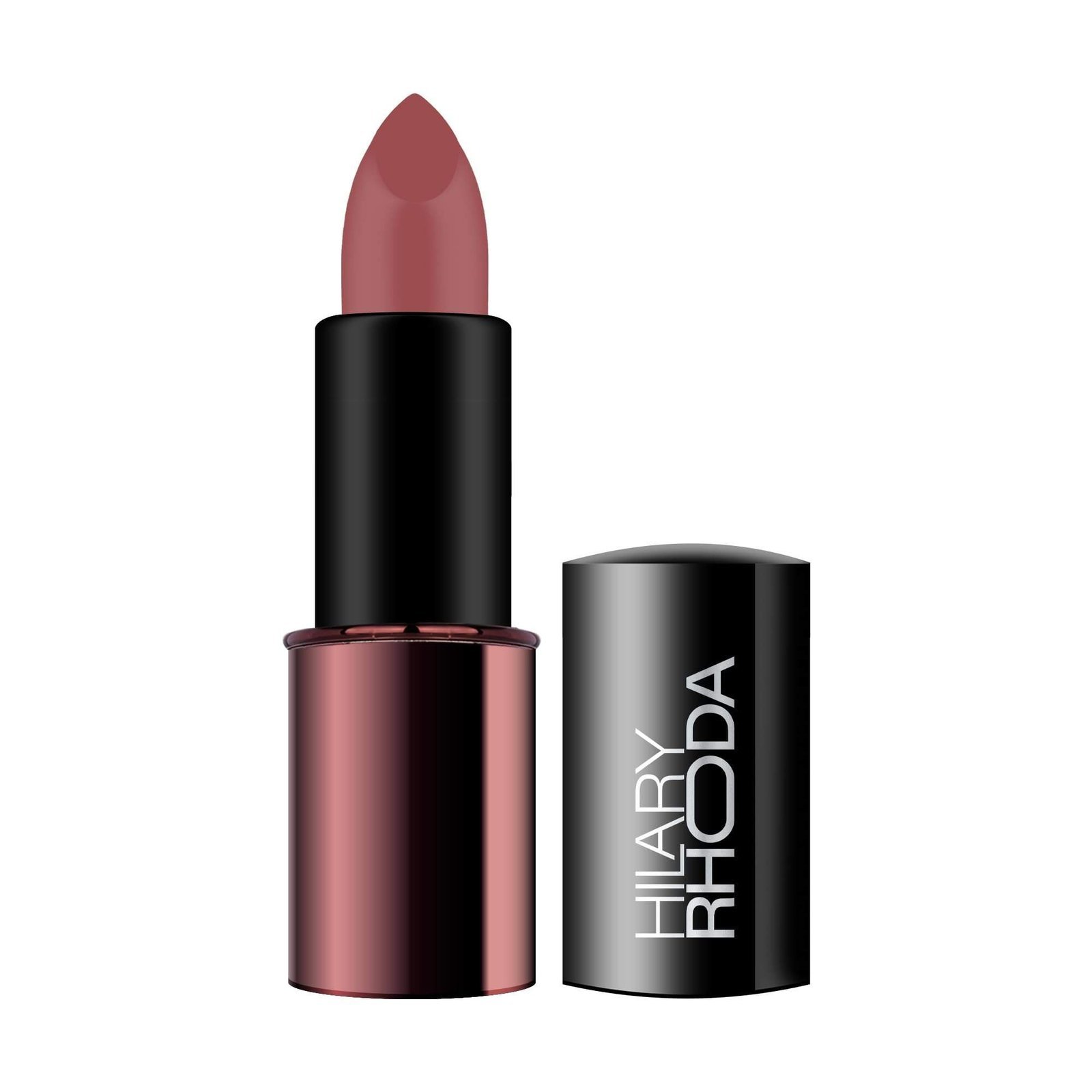 uk614WQt3jWwL-1-1.jpg Hilary Rhoda Creamy Touch Lipstick | Infused with Olive Oil, Shea Butter & Vitamin E | Highly Pigmented & Creamy Texture | Long Lasting & Keeps Lips Moisturising - 4g (Pink Nude - Shade 02) - Fast UK Delivery - Image 1