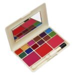 FASHION COLOUR Fantastic Professional Makeup Kit | 12 Eyeshadow+2 Blush | Multifunctional Face Makeup Palette | Intense Pigmented | Long- lasting & Smudgeproof | 29g | Shade 01 - Fast UK Delivery