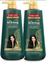 Kesh King Scalp and Hair Medicine Anti-Hairfall Shampoo (Pack of 2 * 600 ML) (1200 L) - Fast UK Delivery