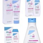 Sebamed Baby Travel Pack Baby Shampoo 50ml, Baby Wash 50ml, Baby Cream 50ml & Baby Lotion 50ml (Pack of 4) - Fast UK Delivery