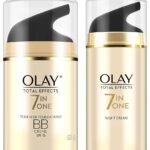 Olay Day Cream Total Effects 7 in 1 BB Cream SPF 15, 50g And Olay Night Cream Total Effects 7 in 1, Anti-Ageing Moisturiser, 50g - Fast UK Delivery