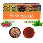 Teacurry Vitamin C Tea (1 Month Pack | 30 Tea Bags) - Helps get Glowing Skin and Shilky Hair | Assists with Bones & Vessels - Fast UK Delivery