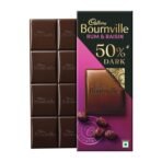 Cadbury Bournville Rum & Raisin Dark Chocolate Bar, 80 grams - Fast UK Delivery