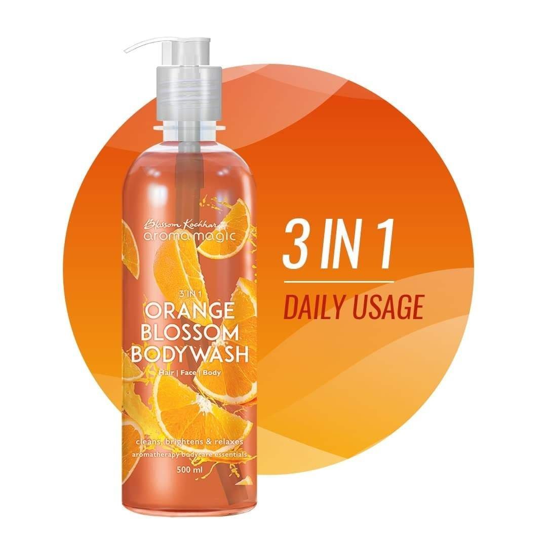 uk615gVZJKNqL-1-1.jpg Aroma Magic Orange Blossom Body Wash, 500ml - Fast UK Delivery - Image 1