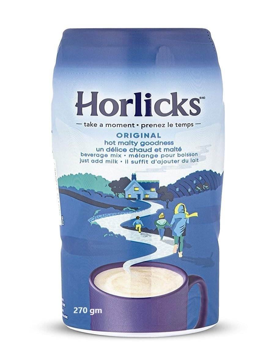 uk615oQNbCCwL-1.jpg Horlicks Original Hot Malted Drink Simply Mix With Hot Milk For A Quick And Hassle Free Drink Just Add Milk 270gm - Fast UK Delivery - Image 1
