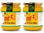 Yugmantra Organic Foods 100% Pure Natural Desi Gir Cow Ghee (500 ml x 2 = 1 litre) in Glass Bottle Prepared from A2 Milk Bilona Method-Immunity Superfood Helps Reduces Joint - Fast UK Delivery - Image 7