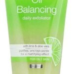 Neutrogena Oil Balancing Daily Exfoliator With Lime Face Wash For Oily Skin-150mL - Fast UK Delivery