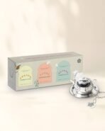 Makaibari Festive Trio Assortment : Awaken + Evoke + Revere With Kettle Infuser | New Years Gift Box I Christmas Gift Hamper | USDA Certified Premium Darjeeling Tea | Anti-Oxidants, Immunity Booster - Fast UK Delivery