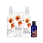 Aroma Magic Oily Skin Essential Combo | Mint Cleanser- 100gm + Aromatic Skin Toner- 100ml + Oily Skin Oil- 20ml +Juniper Berry Oil Free Moisturiser- 100ml | Pack Of 4 - Fast UK Delivery