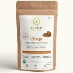 Rooted Actives Siberian Chaga Mushroom Capsules (120Gm) | Blood Sugar, Heart & Immunity | Usda Organic | 35% Beta Glucans | Certified Organic Siberian - Fast UK Delivery