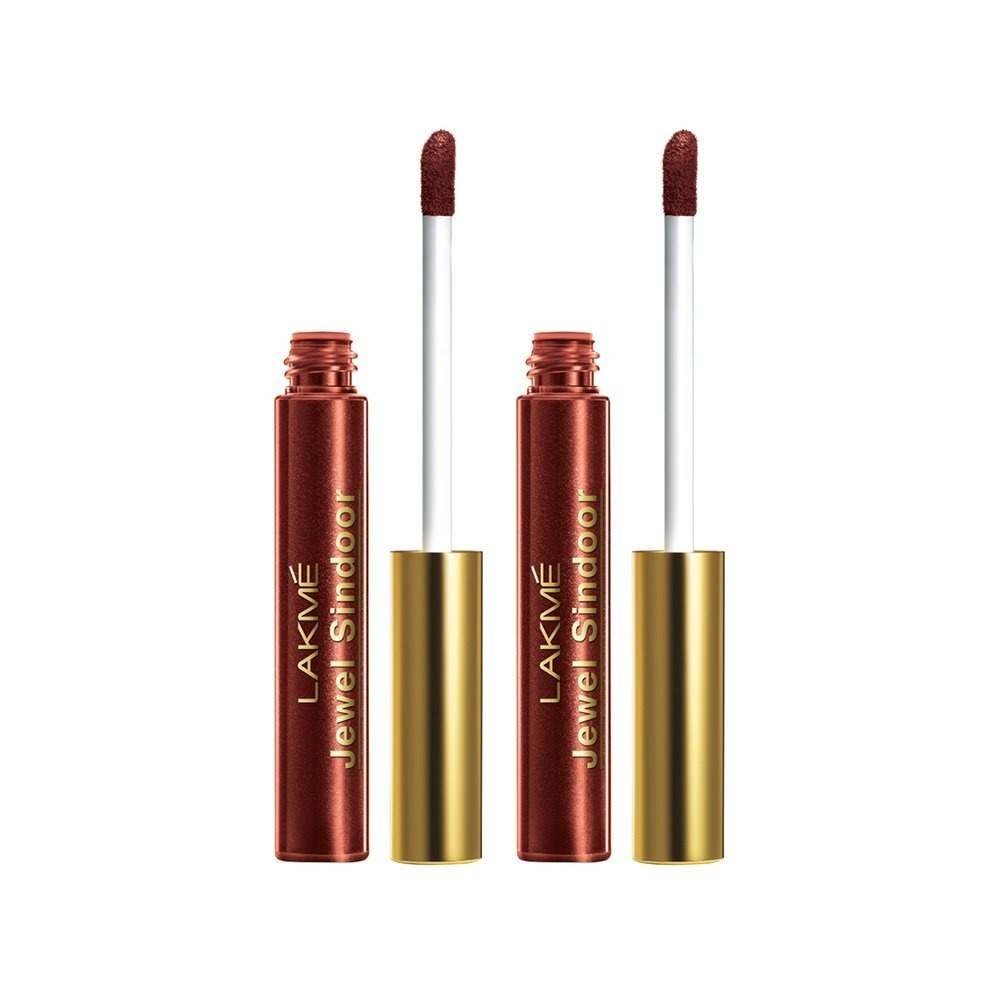uk61674liSMuL-1-1.jpg LAKME Jewel Sindoor, Maroon, 4.5ml (Pack of 2) - Fast UK Delivery - Image 1