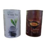 KORAKUNDAH White Tea In Canister 50g | CHAMRAJ Saffron Turmeric Black Tea 100 g | Pack of 2 | Total 150g | India's Finest Chamraj Nilgiri Tea - Fast UK Delivery