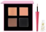 MyGlamm LIT Glossy Liquid Eyeliner-Pink Rave-3.5ml & POPxo Makeup Collection -4 Eyeshadow Kit-Drama Queen-4gm - Fast UK Delivery