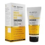 Dr. Sheth's Haldi & Hyaluronic Acid Sunscreen With 1% Hyaluronic Acid | Spf 50+ | Pa+++ | Protects Against Uva/Uvb & Blue Light | For Women & Men -50G - All Skin Type - Fast UK Delivery