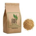 R R AGRO FOODS Naturally Processed Hulled Barley 5 KG | Barley Without Husk | Hulled Jou Seeds | Jav Pack of 1 - Fast UK Delivery