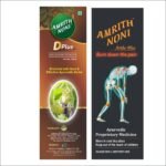 Amrith Noni D Plus juice 500ml + Artho Plus juice 750ml Combined Support for Healthy Blood Sugar Levels and Joint Function