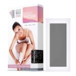 Hilary Rhoda Easy To Use Wax Strips | Gel Wax Hair Removal | Full Body Wax Strips for Arms,Legs & Body | Salon Like Results at Home Wax Strips | With 2 Finish Wipes | 20 Strips (Charcoal) - Fast UK Delivery