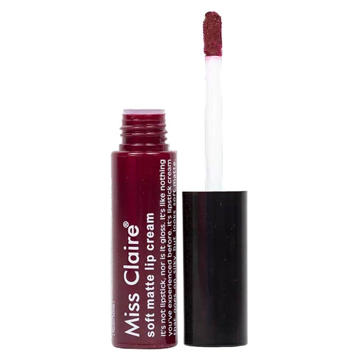 uk617E9LZt9kL-1-1.jpg Miss Claire Soft Matte Lip Cream 64, Red, 6.5 Grams, Beige, 6 g - Fast UK Delivery - Image 1