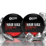 Beardo Stronghold Hair Wax, 100 gm (Pack of 2) | Crystal Hair Wax | Hair Wax Men | Styling Wax | Glossy Finish | Shine | Strong Hold | Hair Wax - Fast UK Delivery